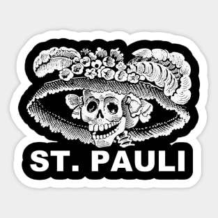 Calavera Sankt Pauli Sticker